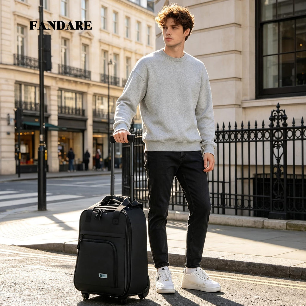 Rolling Laptop Backpack with Wheels 15.6 Inch M53588