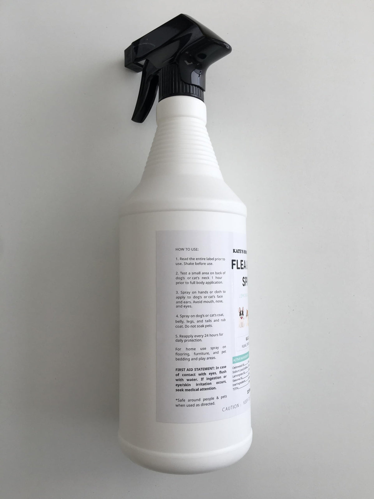 Flea and Tick Spray for Dogs & Cats 32oz W46375
