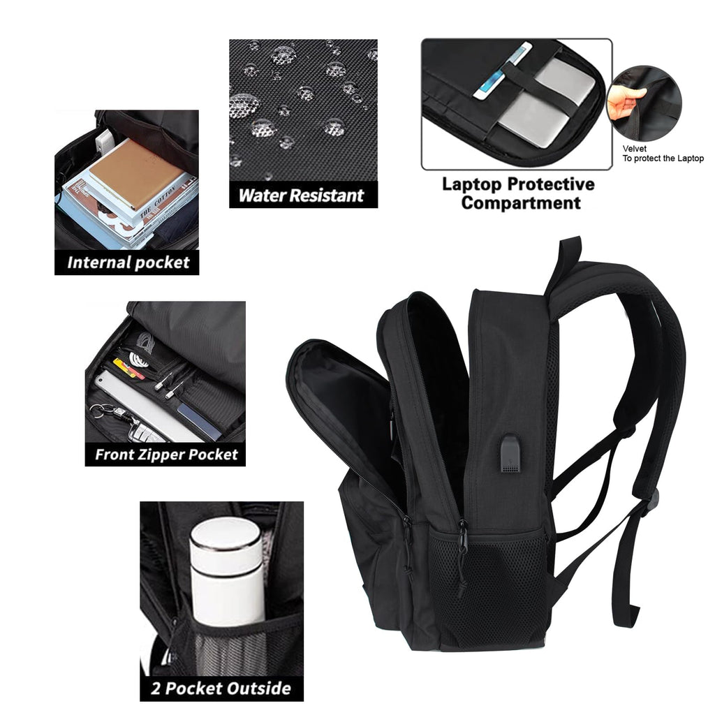 Anti Theft Laptop Backpack with USB Charging Port Z9256