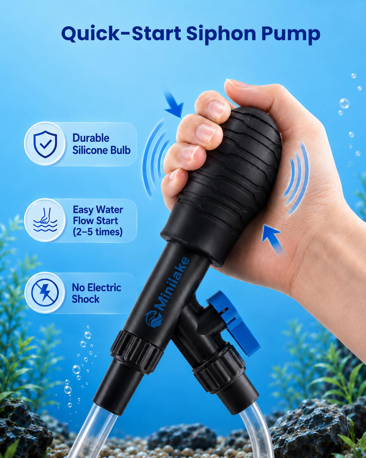 Aquarium Gravel Cleaner Kit X2735
