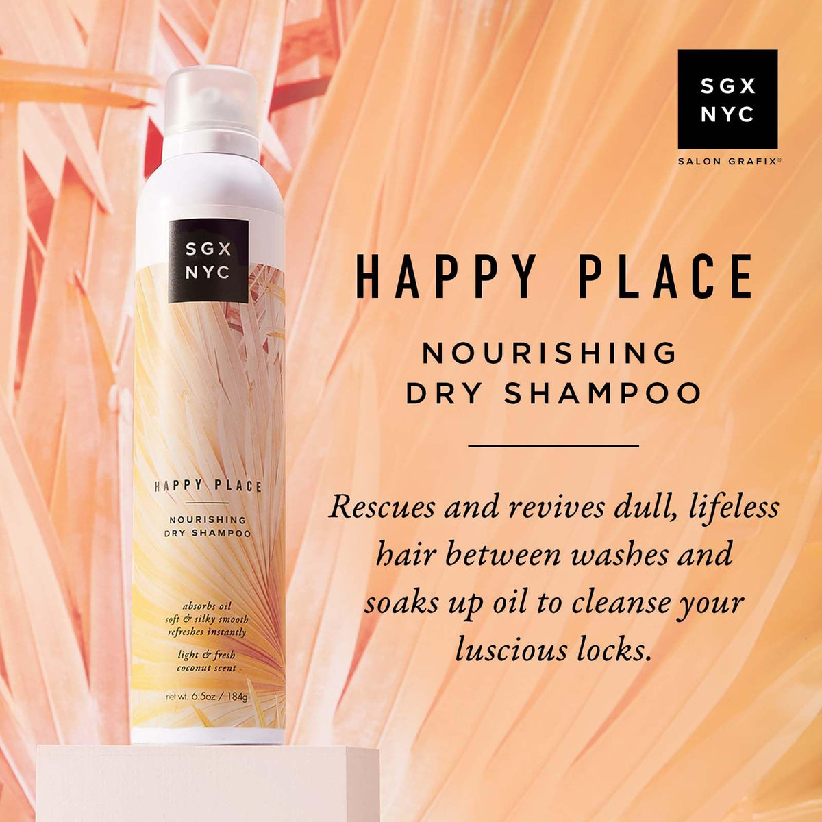 Nourishing Dry Shampoo with Pro-Vitamin B5 and Biotin 6.5 oz B9499