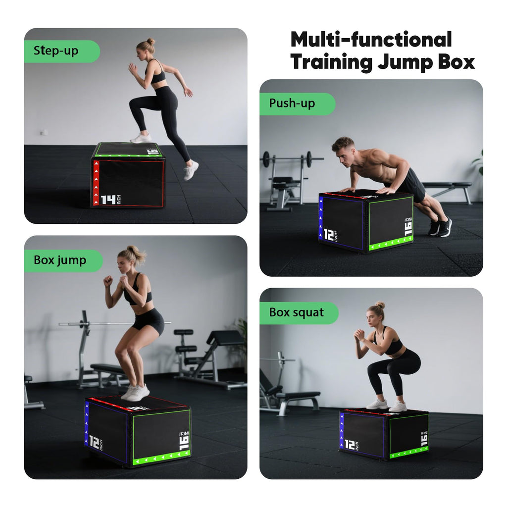 3 in 1 Plyometric Jump Box Y941