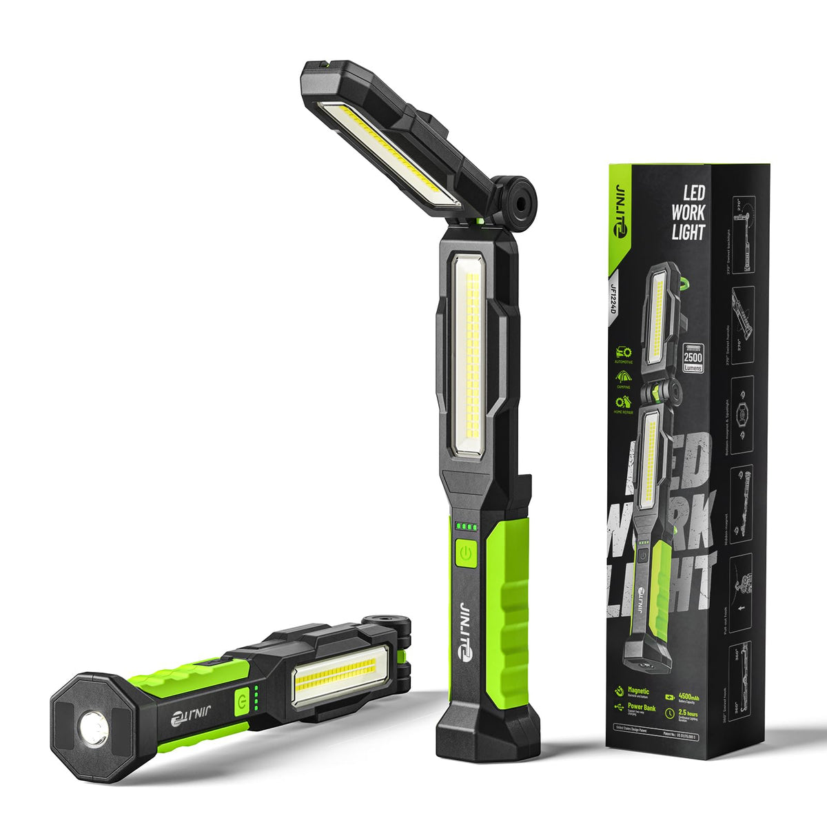 2500LM Rechargeable Magnetic Work Light U559197