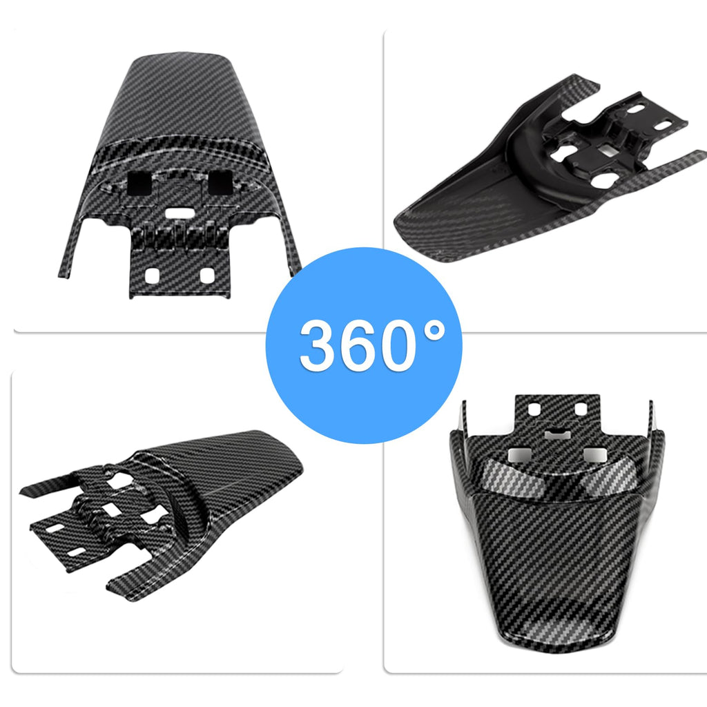 Front Rear Fender Set Carbon Fiber Style Whole Kit A308112