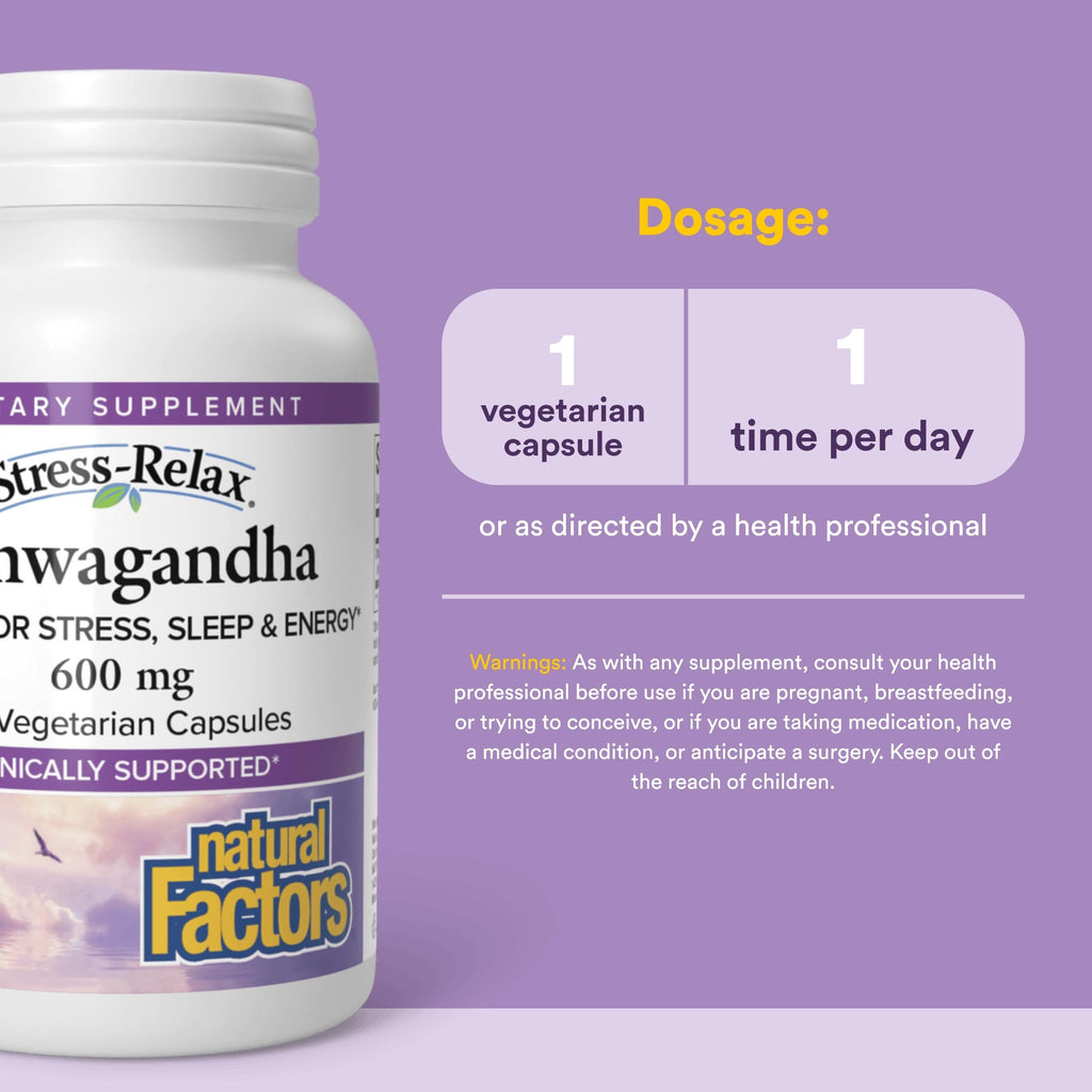 Ashwagandha 600 mg 30 Veg Caps X5205