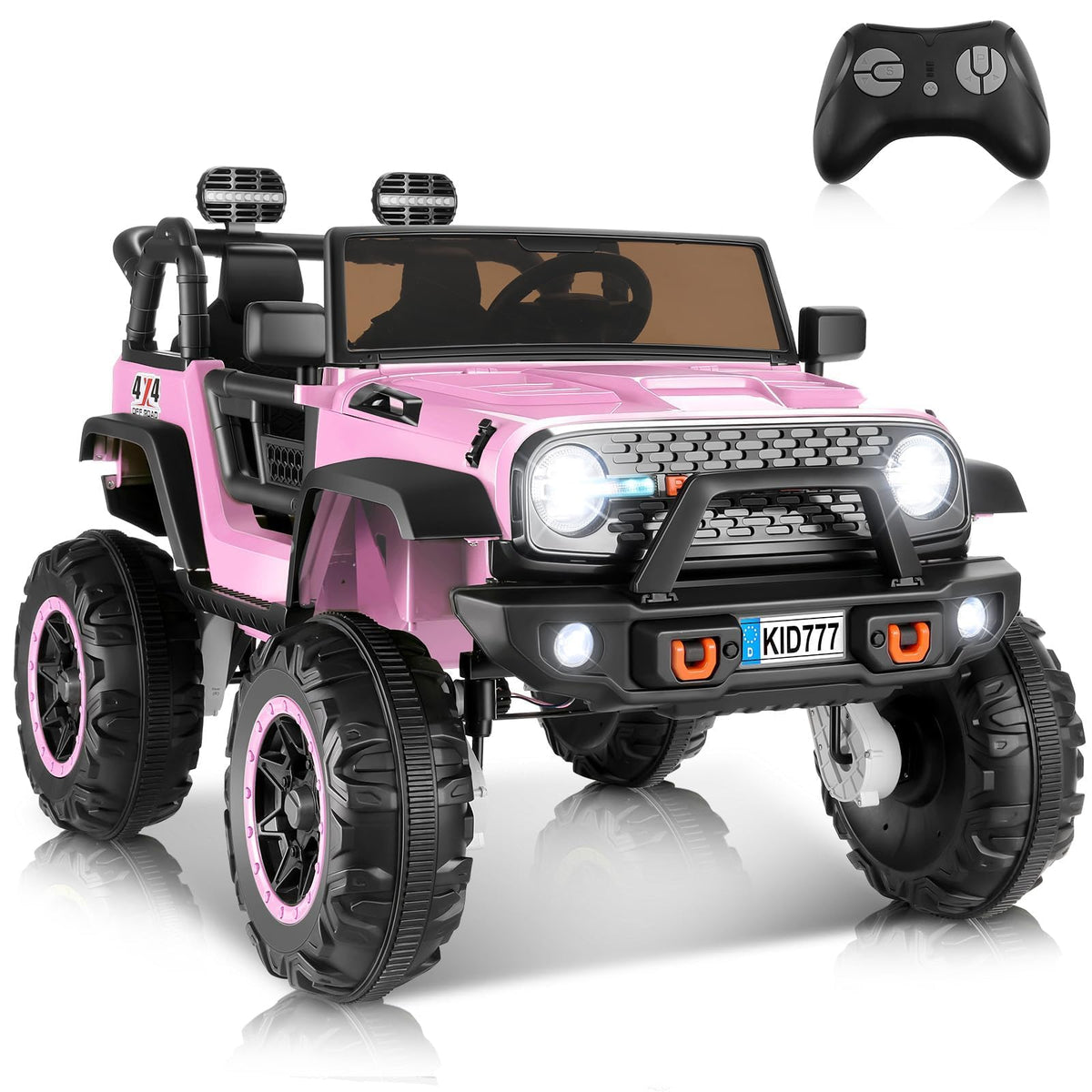 24V Pink Ride on Toy Car K129
