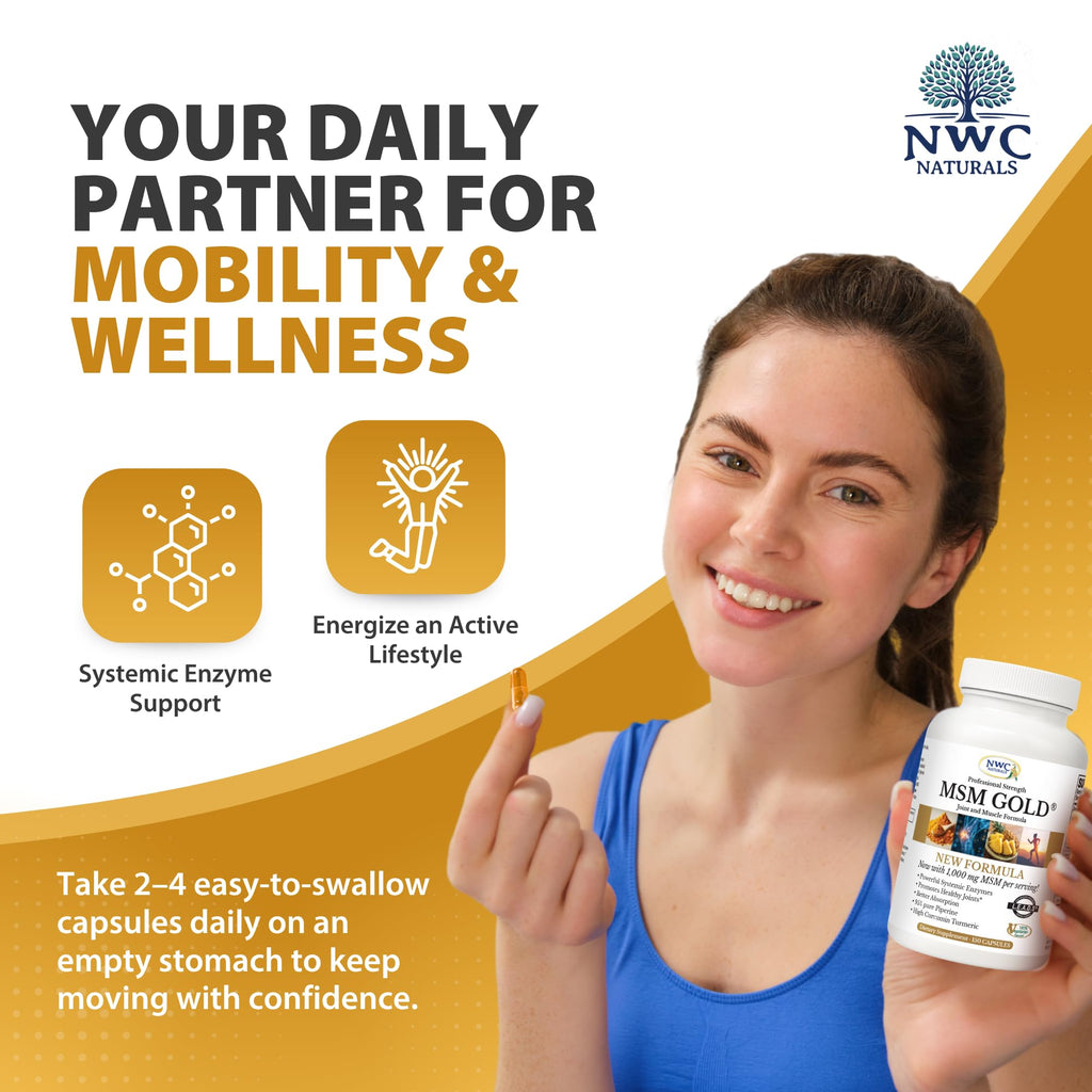 MSM Supplement 1,000 mg 150 Capsules B170336