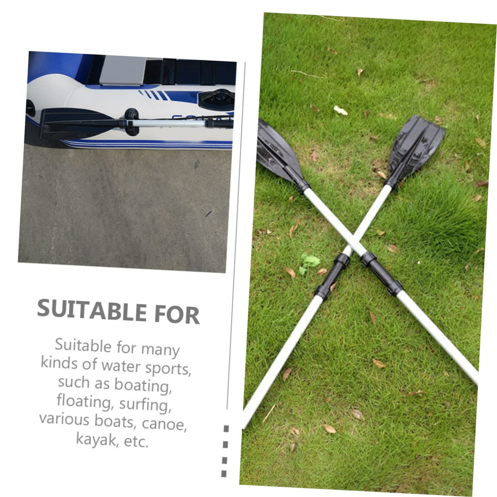 2pcs Aluminum Alloy Telescopic Kayak Paddles Z19539
