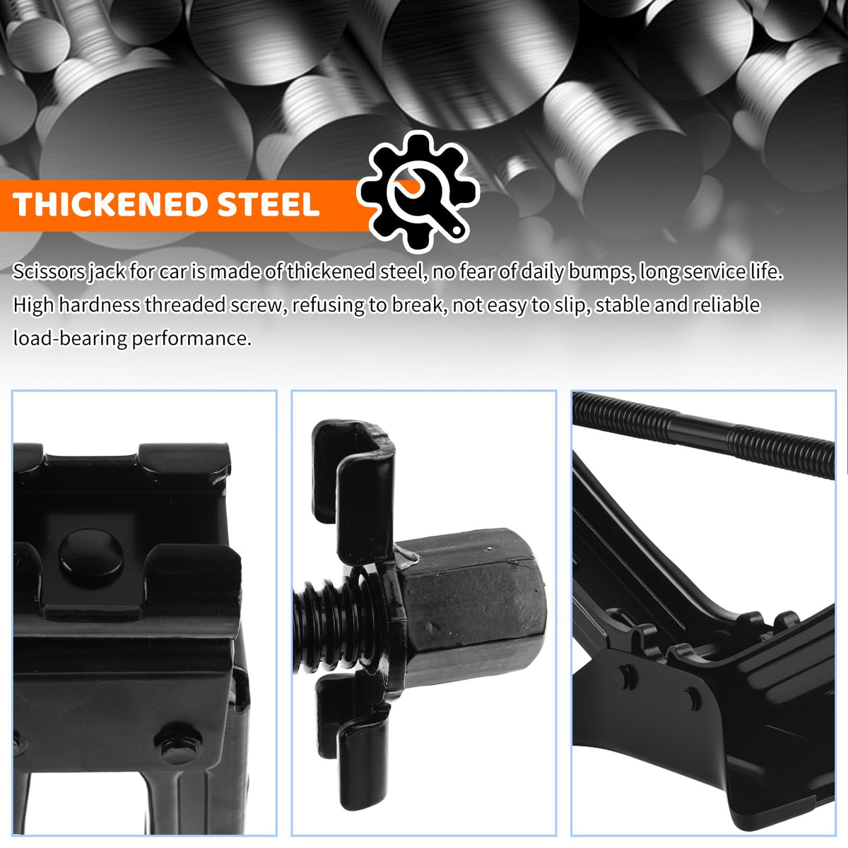 Heavy Duty Scissor Jacks Car Set H488721