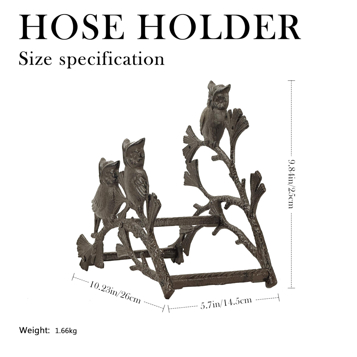 Cast Iron Garden Hose Holder R74428