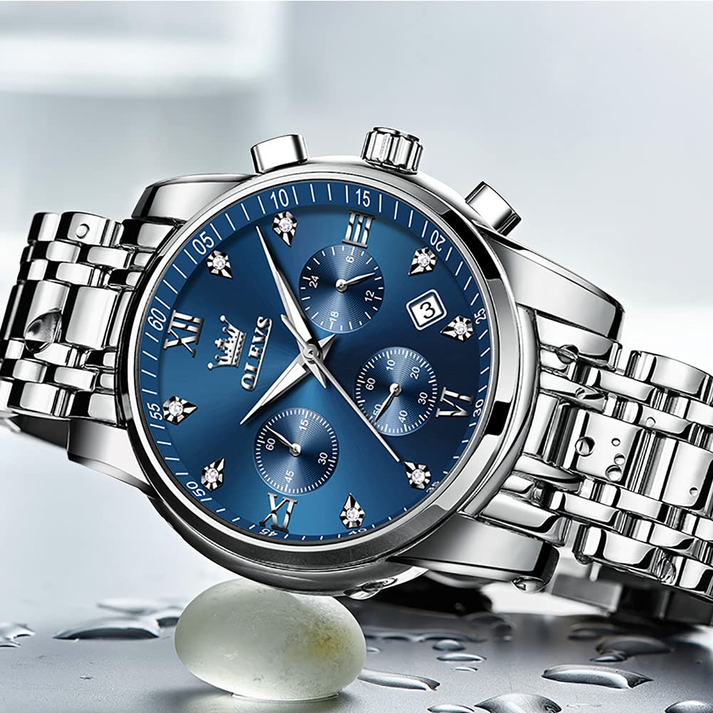 Stainless Steel Chronograph Watch N933