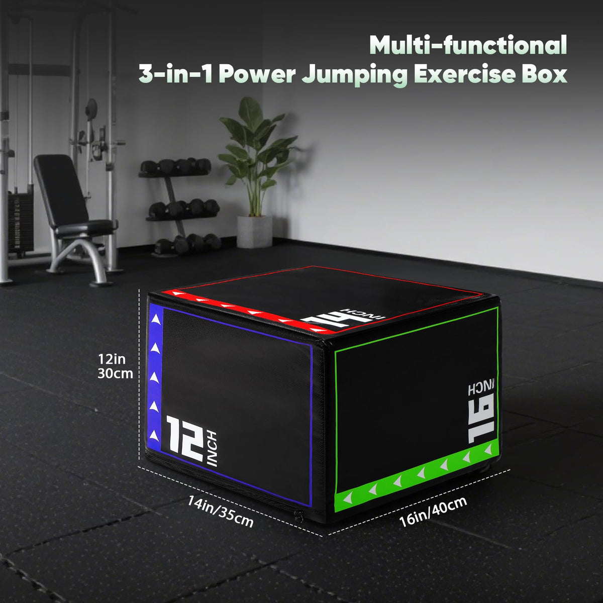 3 in 1 Plyometric Jump Box Y941