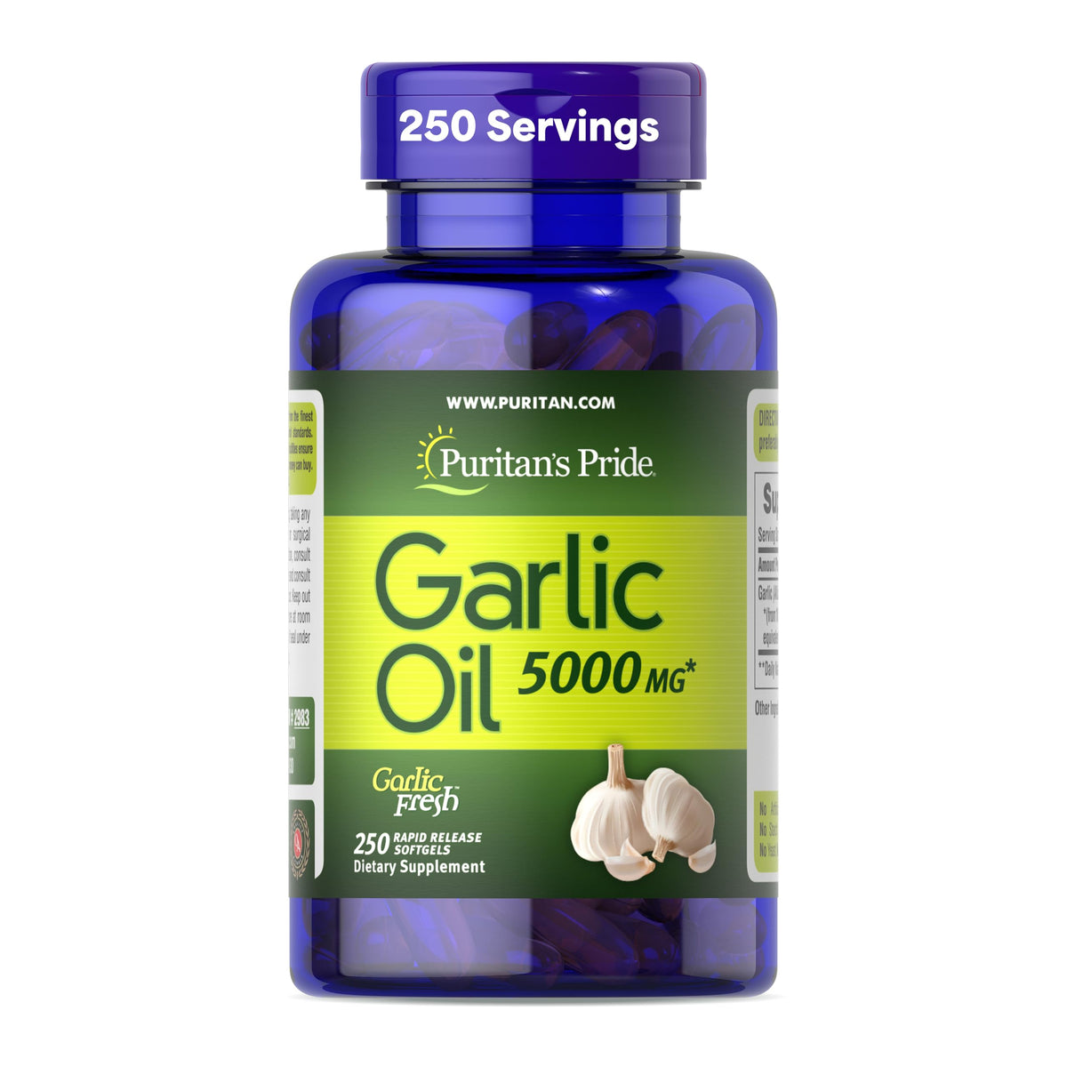 Garlic 5000mg 250 Softgels P8875