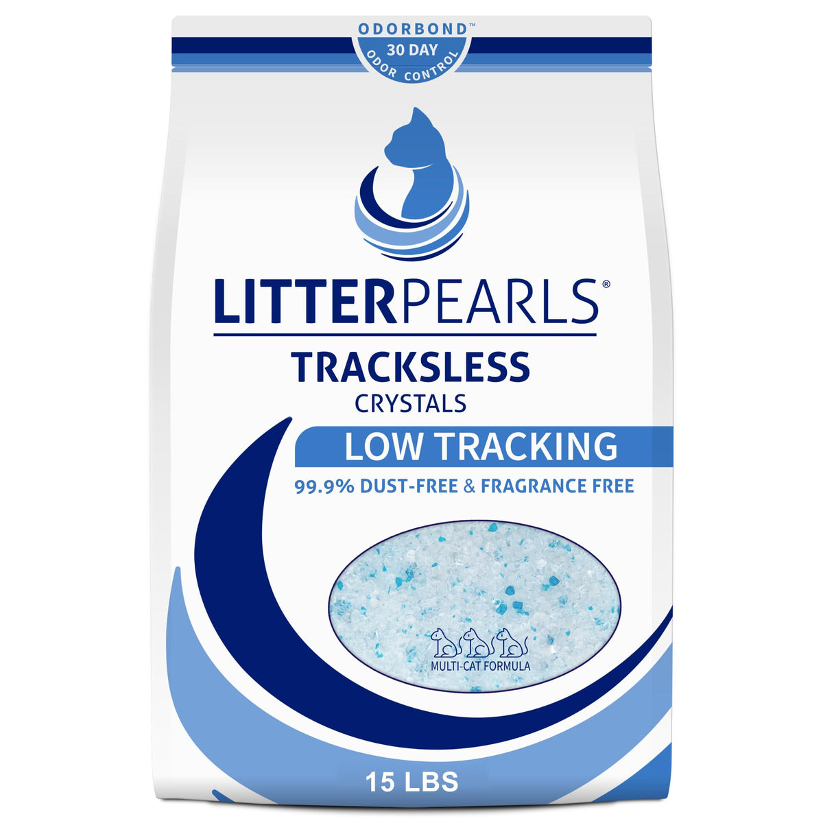 Low-Tracking 30-Day Odor Control Litter 15lbs S814
