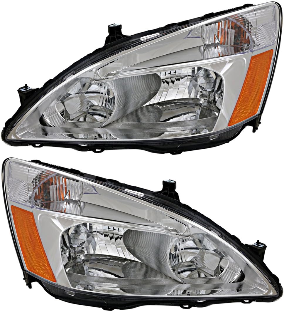 Headlight Compatible With Honda Accord Hybrid 2003 2004 2005 2006 2007 D3692