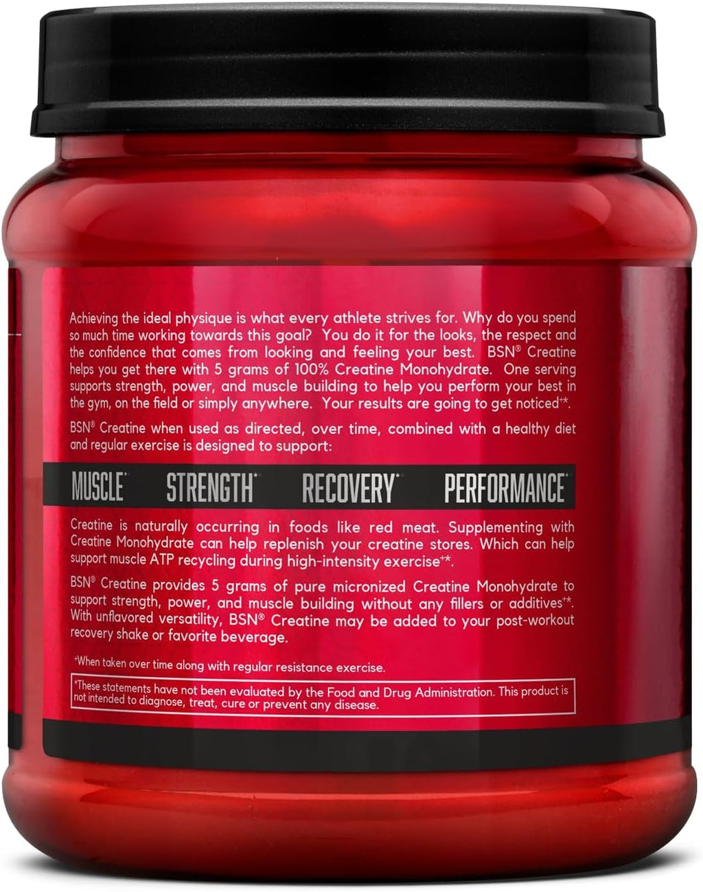 Micronized Creatine Monohydrate Powder, 5g per Serving, 60 Servings X368569