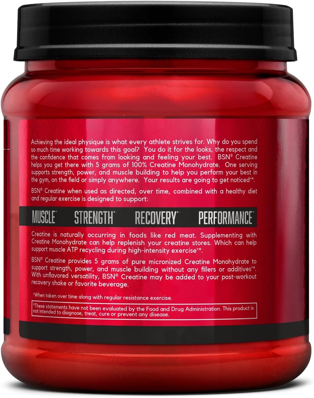 Micronized Creatine Monohydrate Powder, 5g per Serving, 60 Servings X368569