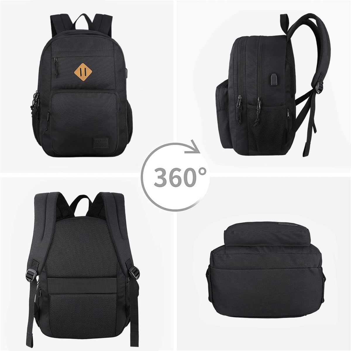 Anti Theft Laptop Backpack with USB Charging Port Z9256