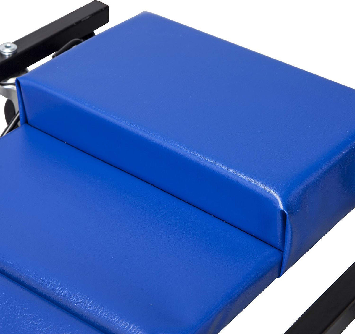 40" Padded Mechanic Creeper with 6 Casters, Blue B560