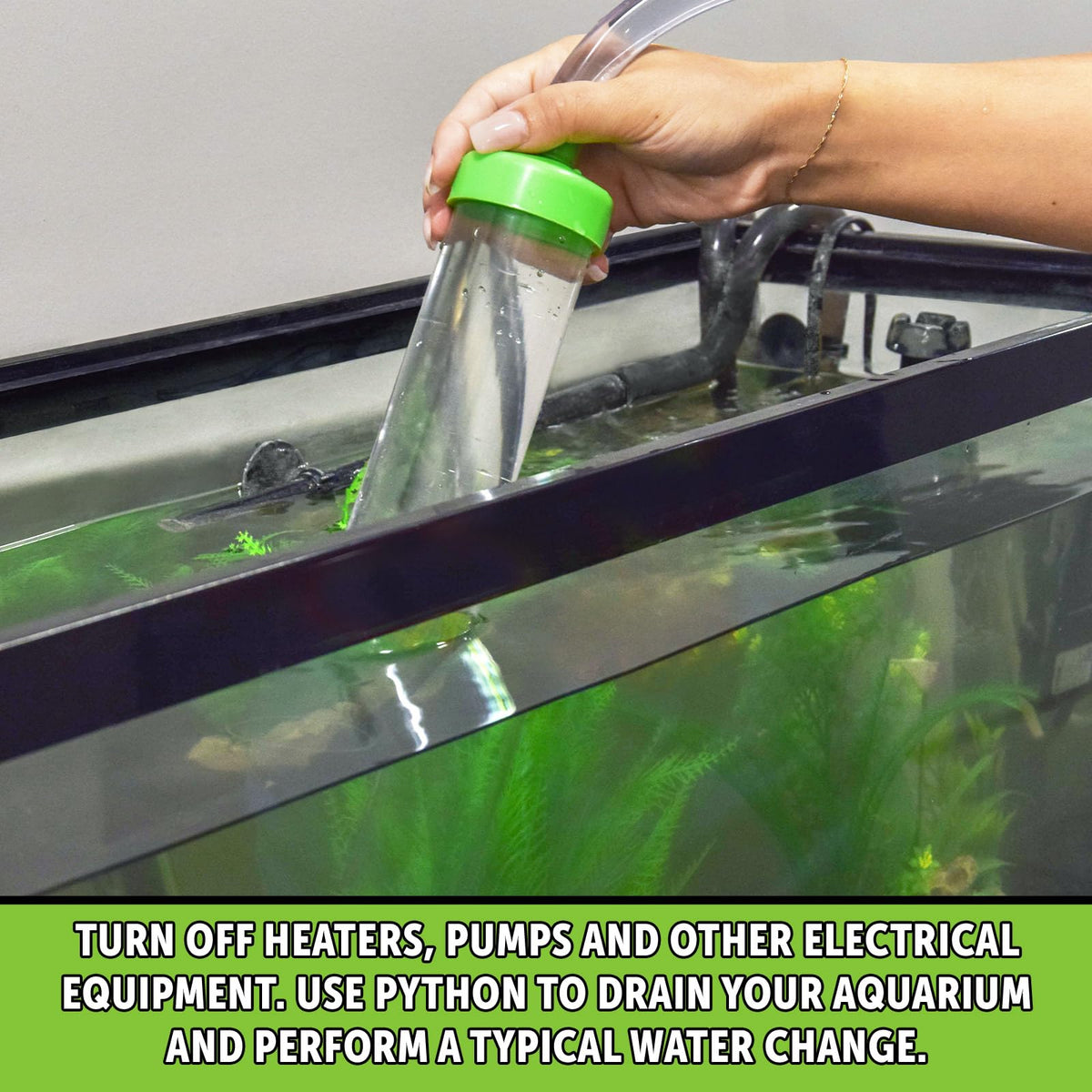 Aquarium Maintenance System, Gravel Cleaner and Water Changer, 25 Foot K90790