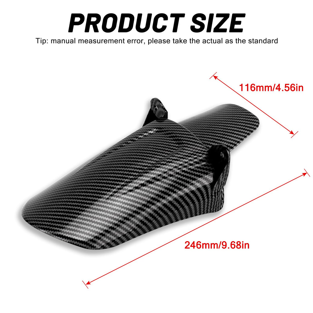 Front Rear Fender Set Carbon Fiber Style Whole Kit A308112