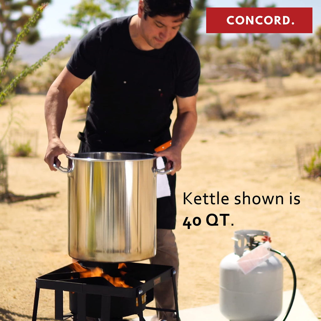 40-Quart Stainless Steel Stock Pot H980608