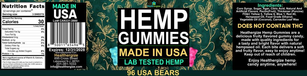 Hemp Gummies O689