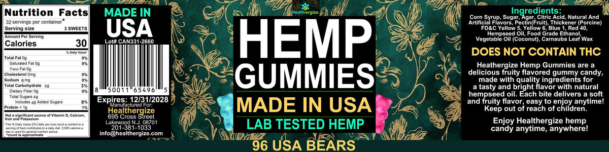 Hemp Gummies O689