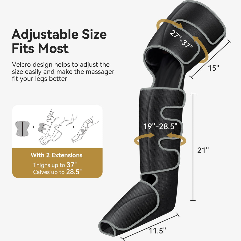 Leg Massager with Heat and Air Compression Z22557