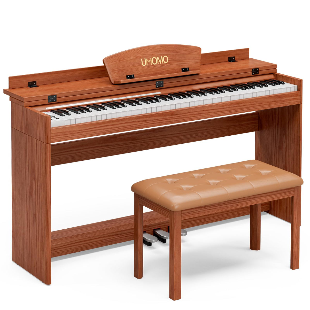 88 Weighted Keys Upright Digital Piano with Bench P906180