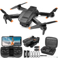 1080P HD Foldable Mini RC Drone with Camera, 2 Batteries U76942