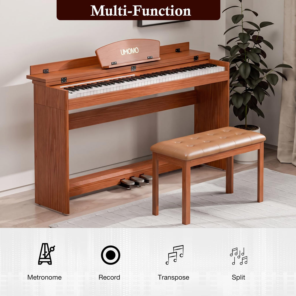 88 Weighted Keys Upright Digital Piano with Bench P906180
