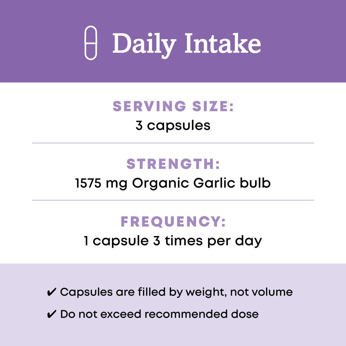 Organic Garlic Capsules 90 Count S8748