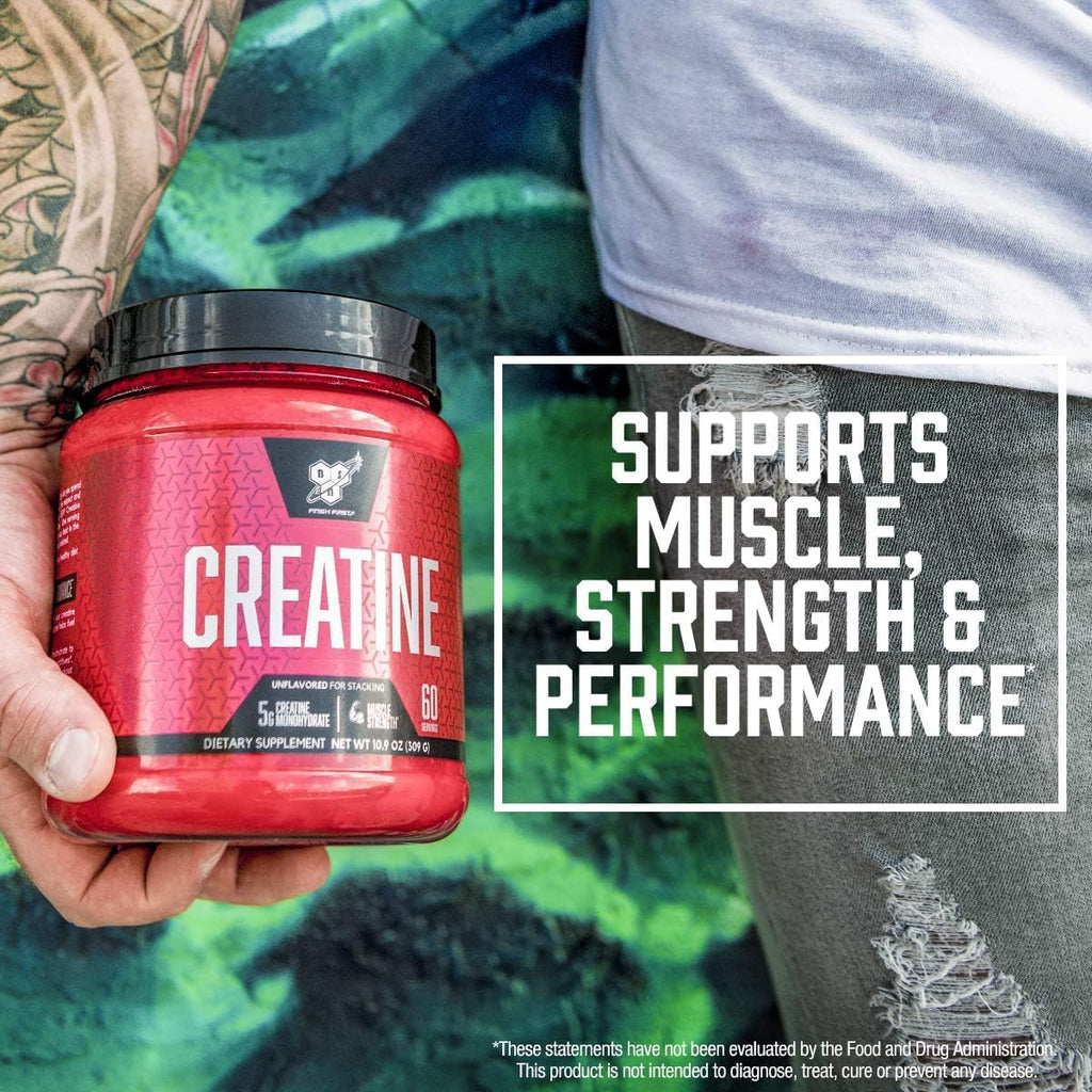 Micronized Creatine Monohydrate Powder, 5g per Serving, 60 Servings X368569