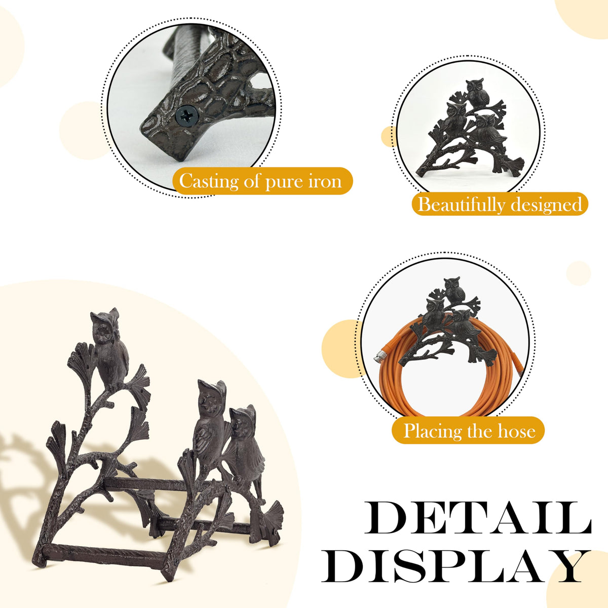 Cast Iron Garden Hose Holder R74428