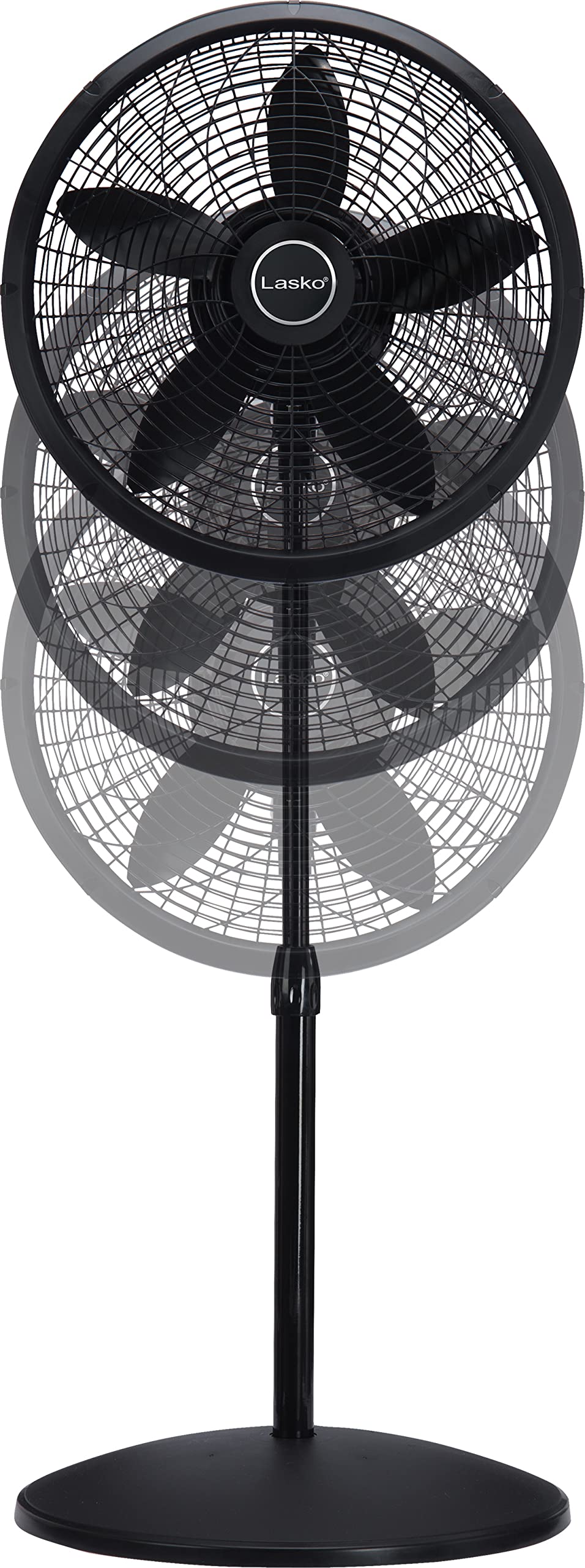 Adjustable Pedestal Fan 18” Black J390