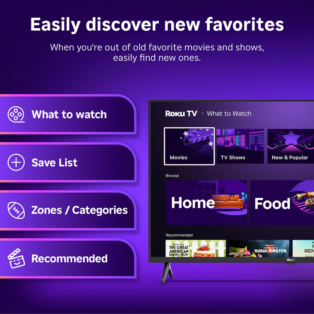 32" 720p HD LED Smart TV N108