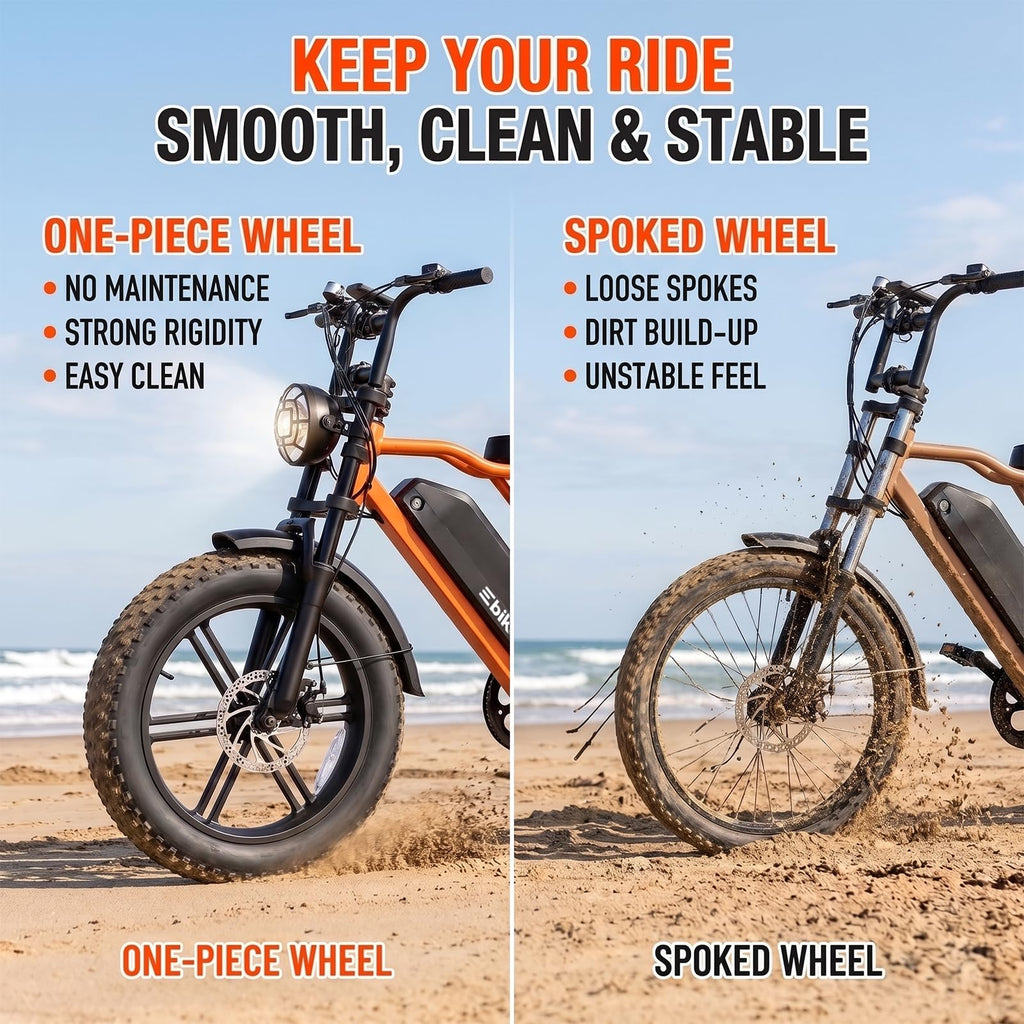 Electric Bike 2000W Peak Motor 48V Removable Battery X400417