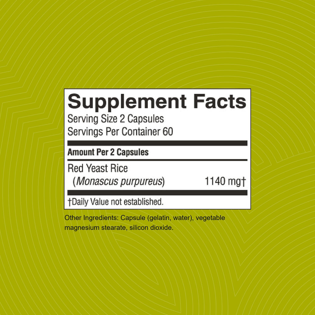 Red Yeast Rice 120 Capsules Q513697