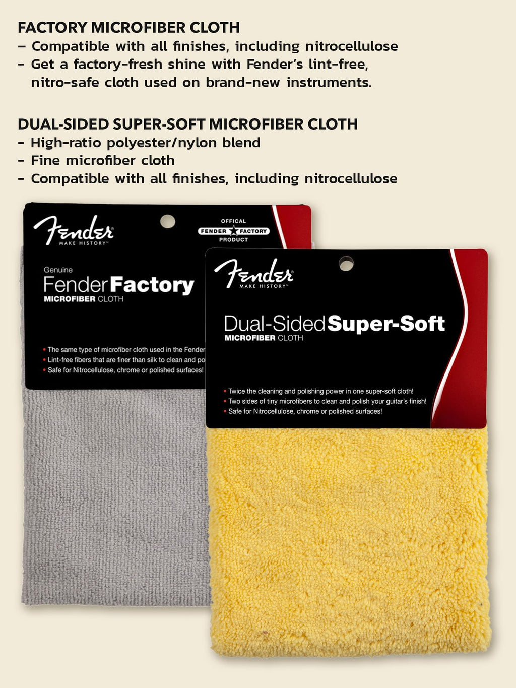 Guitar Care Kit with Microfiber Cloth E843908