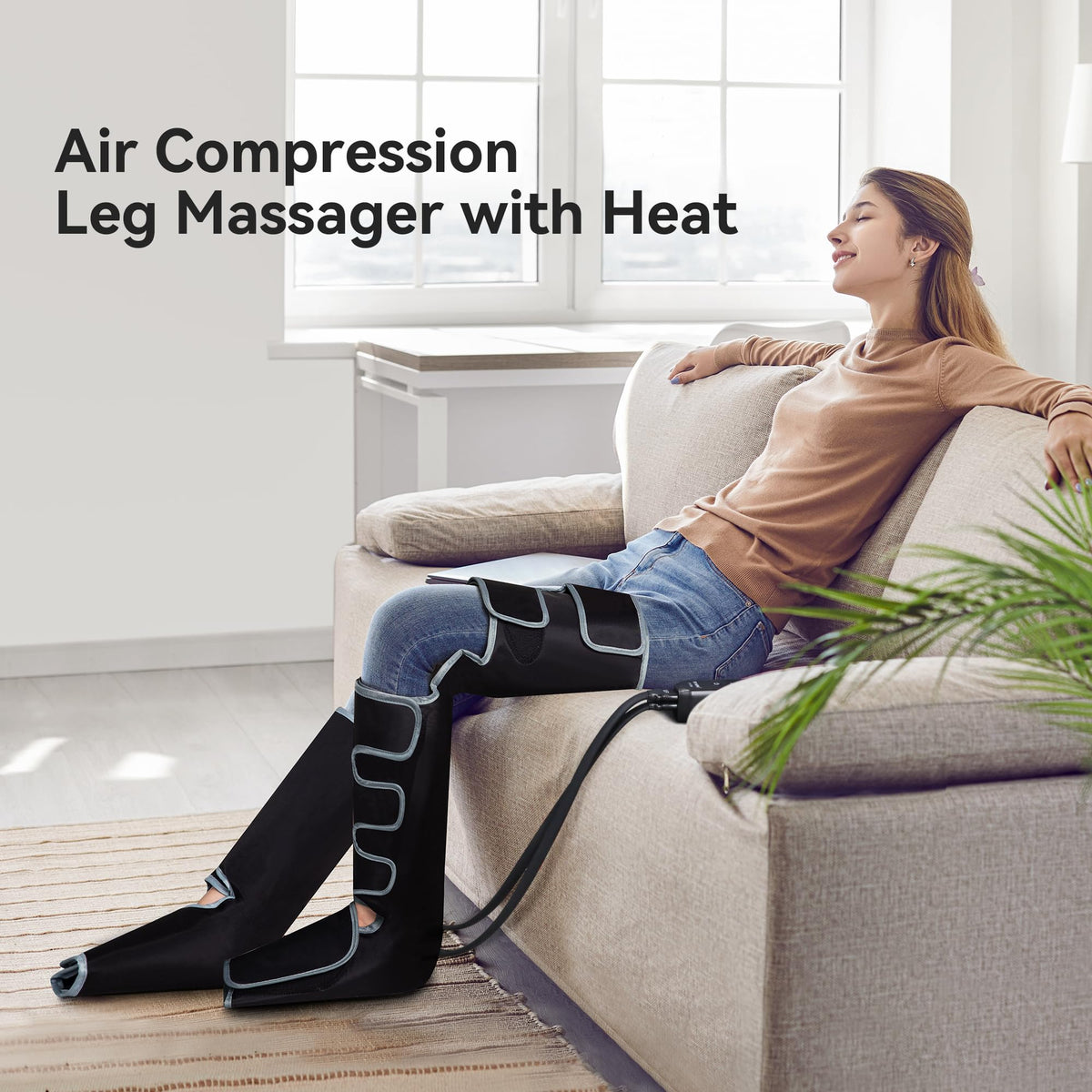 Leg Massager with Heat and Air Compression Z22557