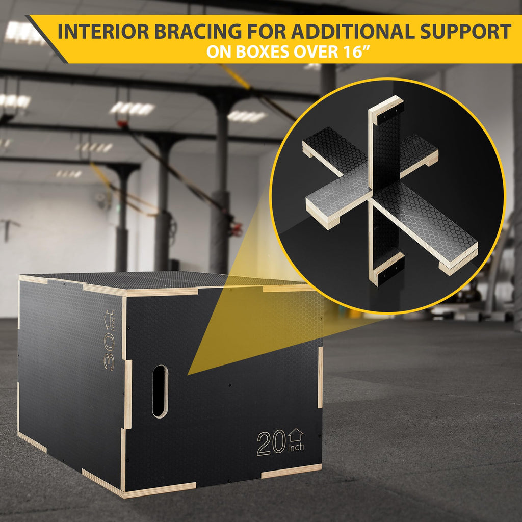 Wooden Plyo Box H4364