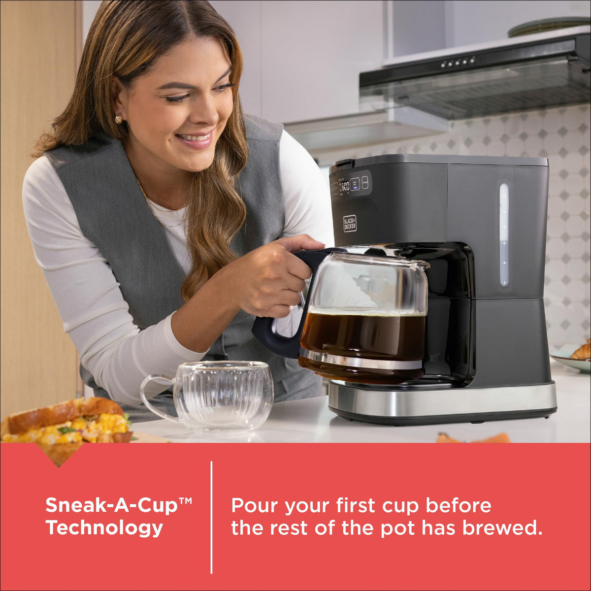 12-Cup Programmable Coffeemaker E105