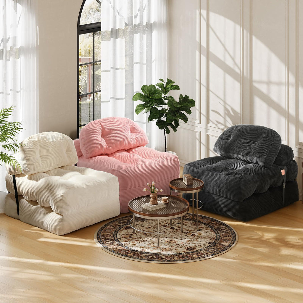 Folding Convertible Sofa Bed with Pillow A277452