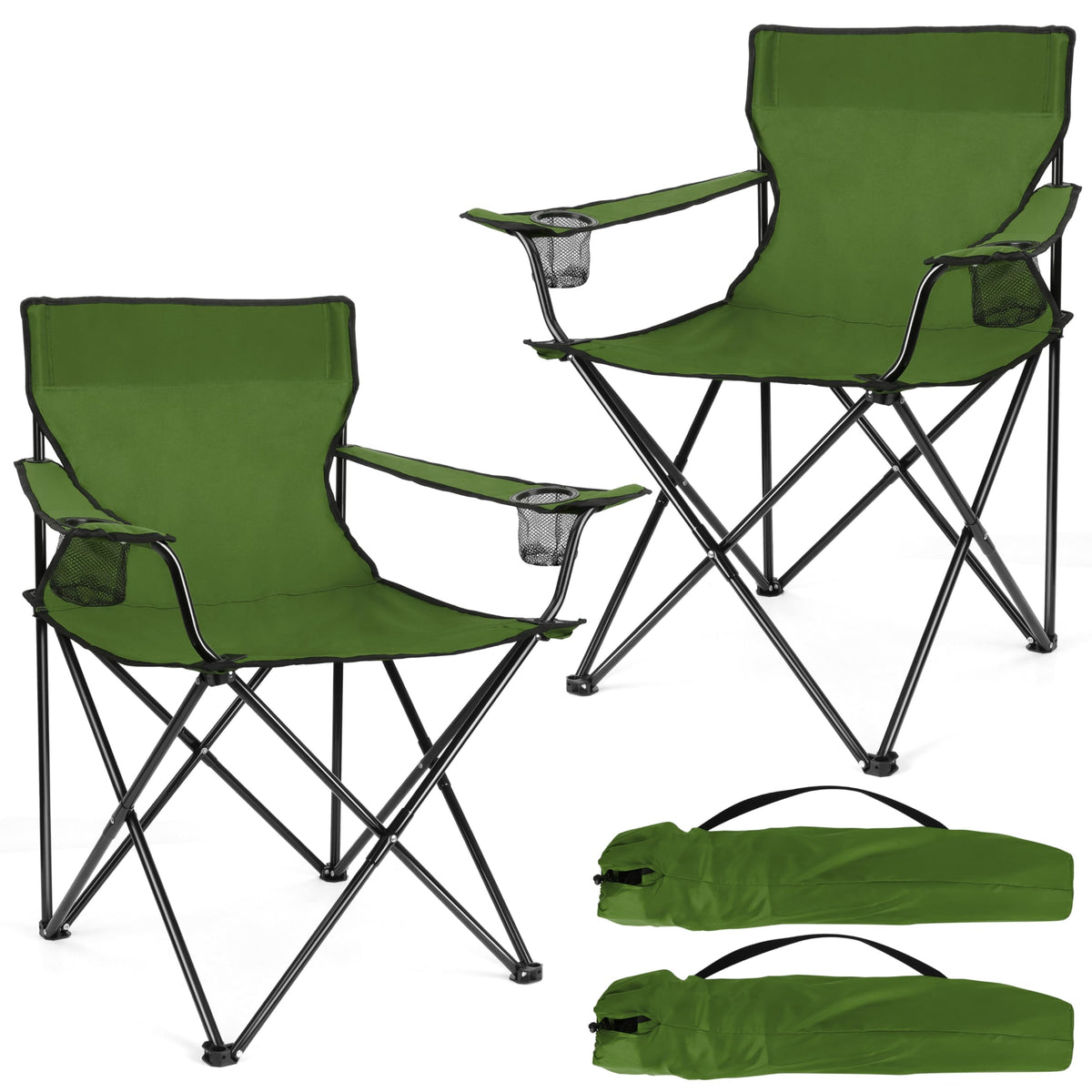 Camping Chairs Olive Green E3689