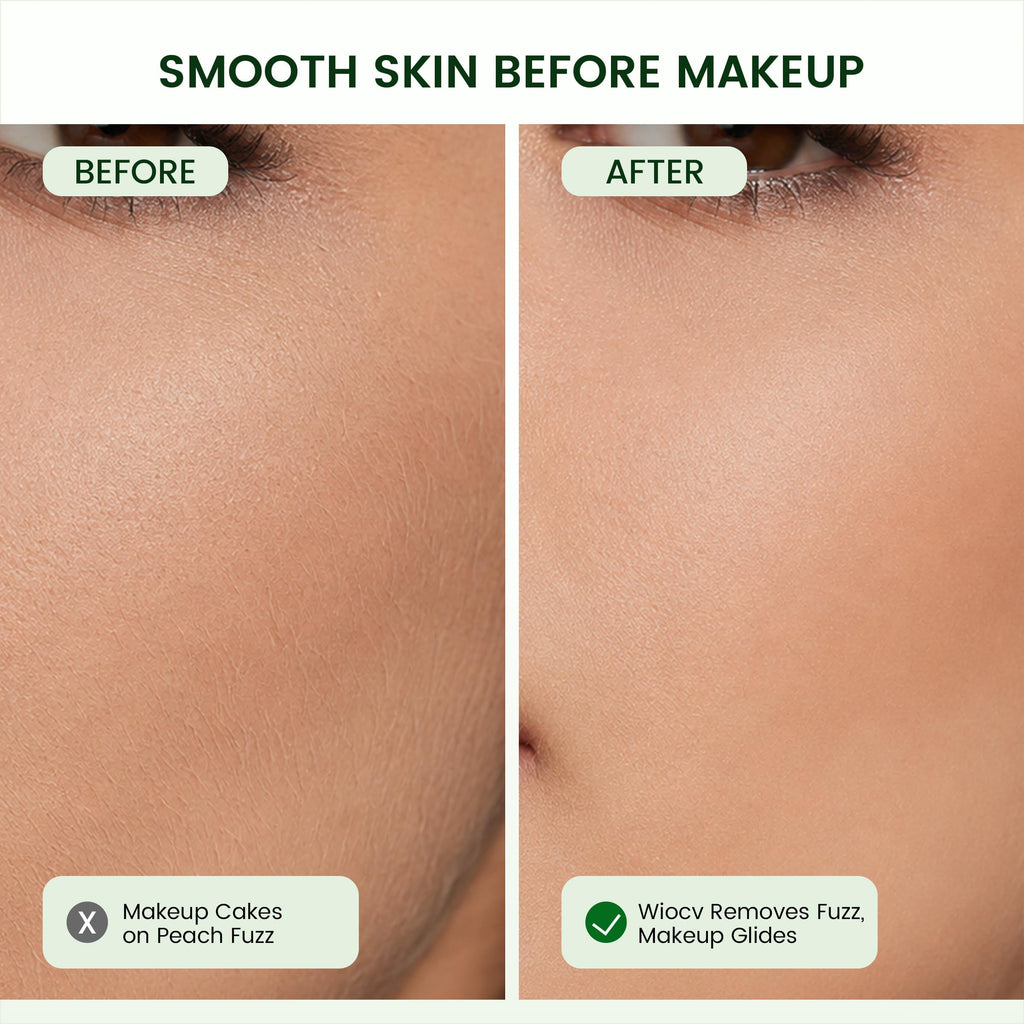 Green Electric Facial Razor H15660
