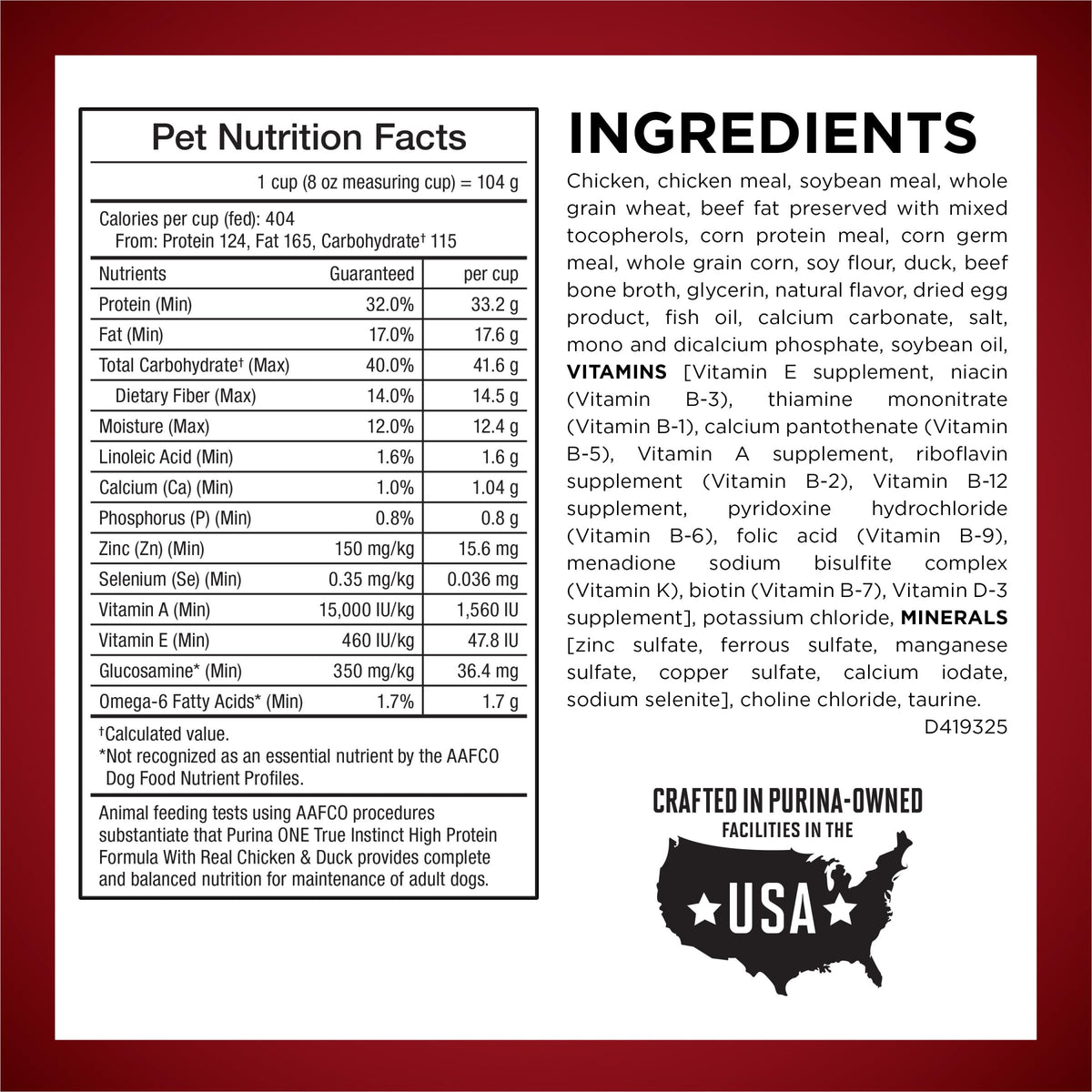High Protein Chicken & Duck Dog Food K71151