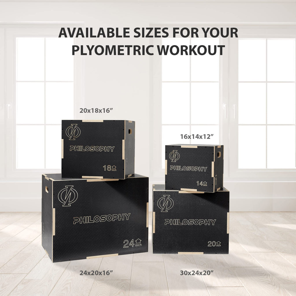 Wooden Plyo Box H4364