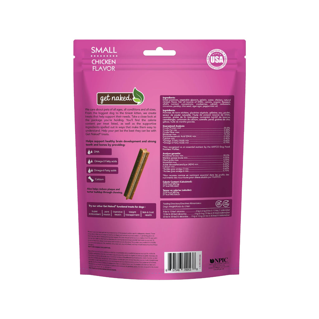 Grain-Free Dental Chew Sticks for Puppies, 6.2 oz J895074