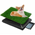 25"×20" Washable Dog Grass Pad with Tray P240489